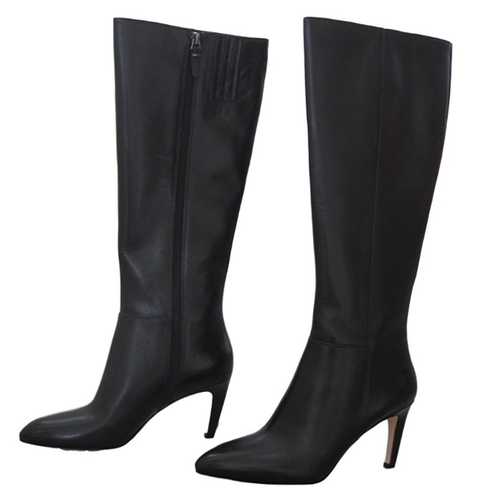 Preloved Via Spiga Black Leather Boots